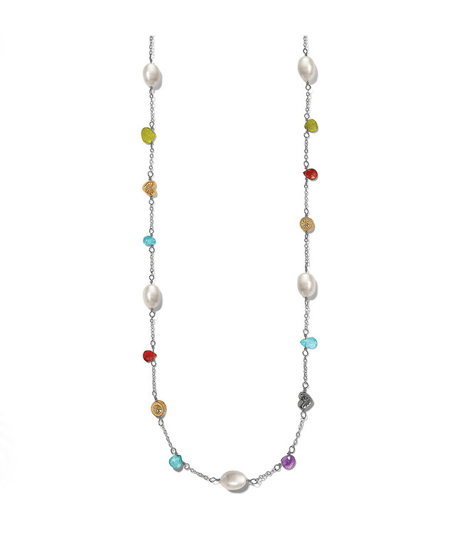 BRIGHTON Eye Candy Pearl Long Necklace