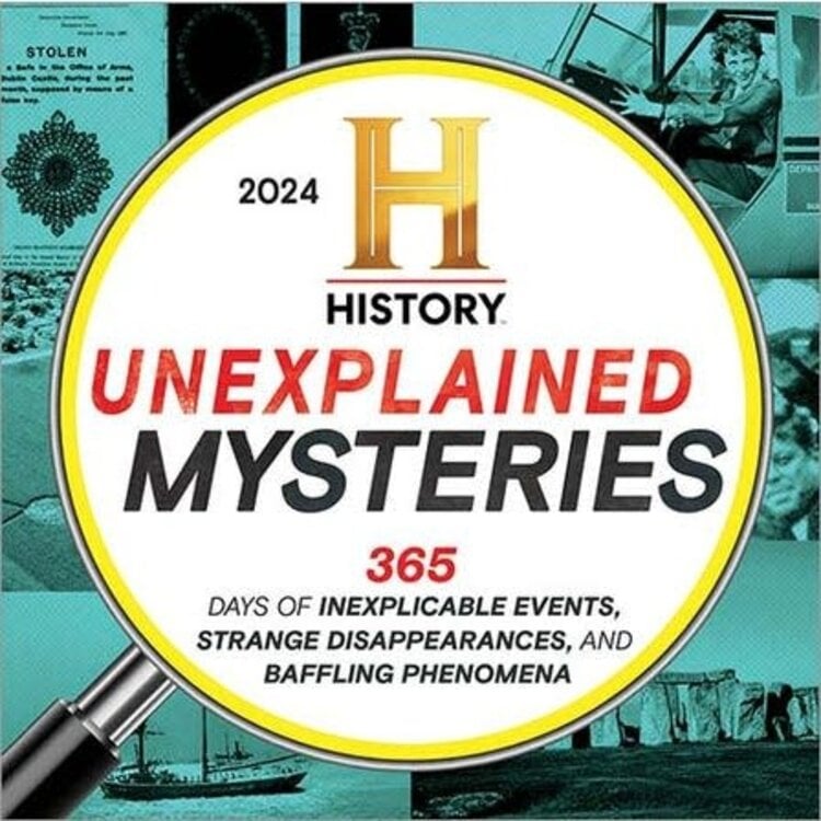 2024 History Channel Unexplained Mysteries Boxed Calendar Amber Marie