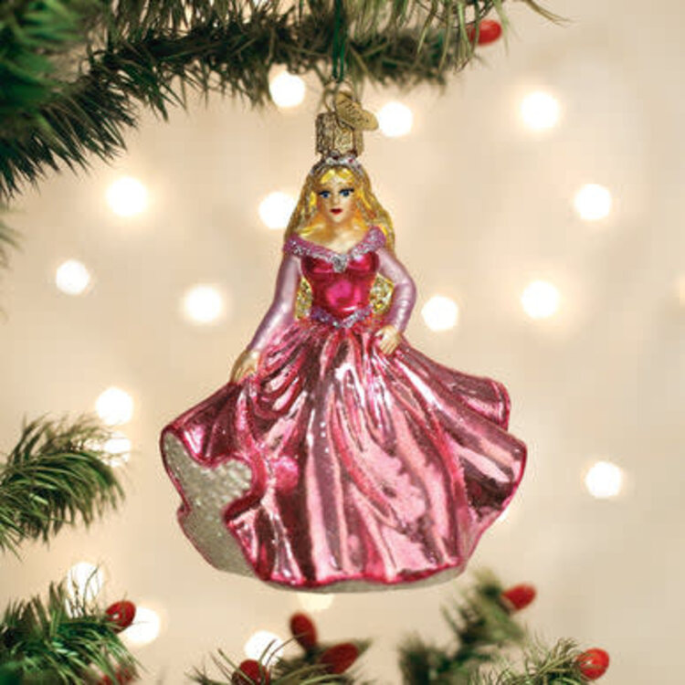 OLD WORLD CHRISTMAS Princess Ornament - Amber Marie and Company