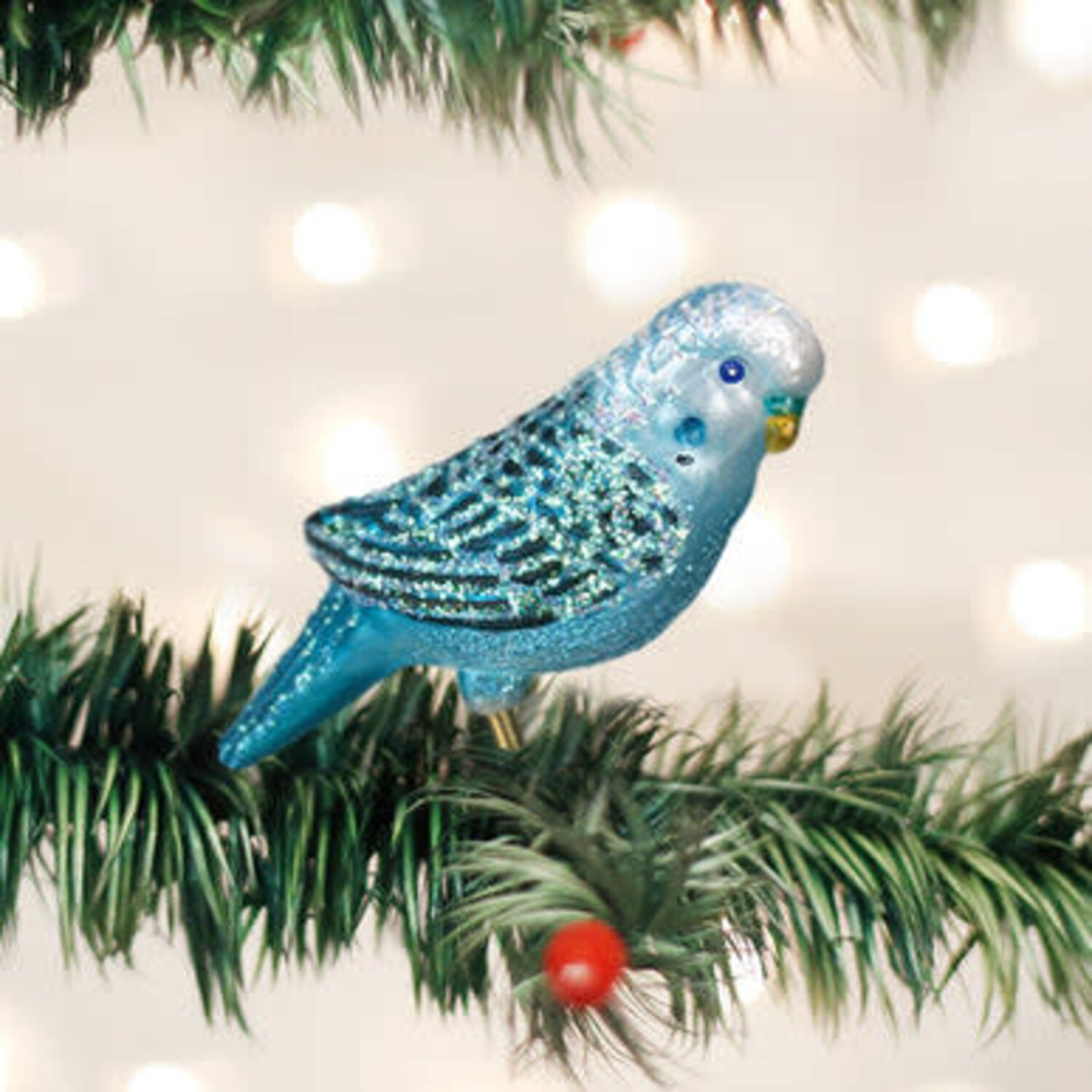 Parakeet christmas ornament Clearance