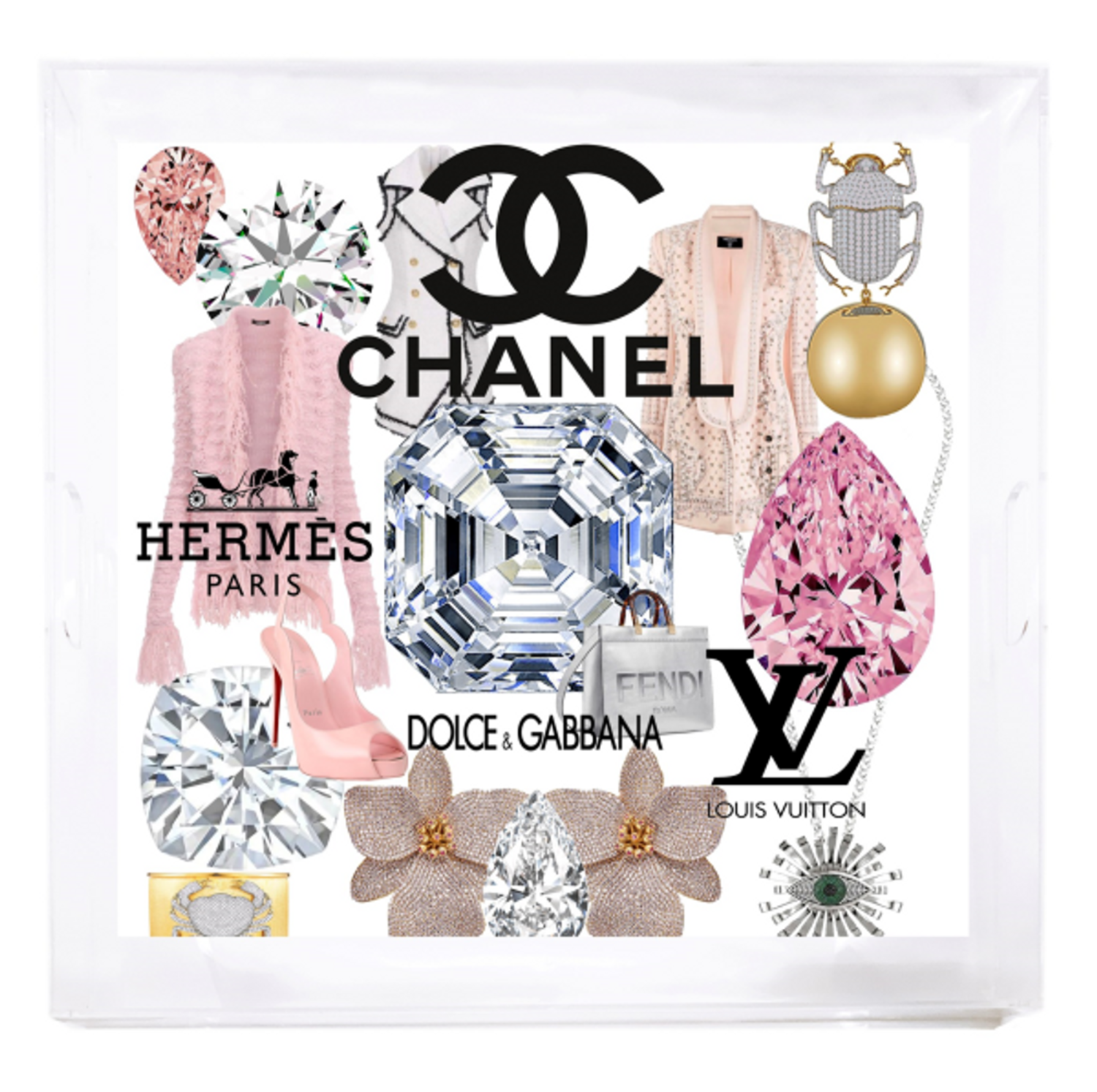 Chanel Christmas Tree Notepads