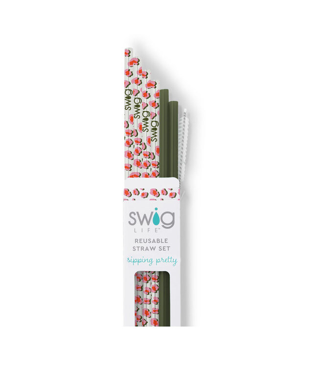 SWIG Reusable Straw Set