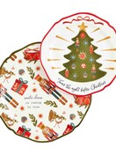 MUD PIE Felt Christmas Coasters - Amber Marie and Company