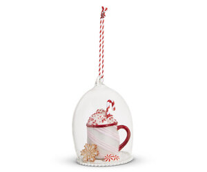 EC 7 Peppermint Stick Candy Jar Ornament - Amber Marie and Company