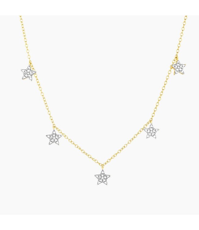 ELLA STEIN Pocketful Of Stars Chain Necklace