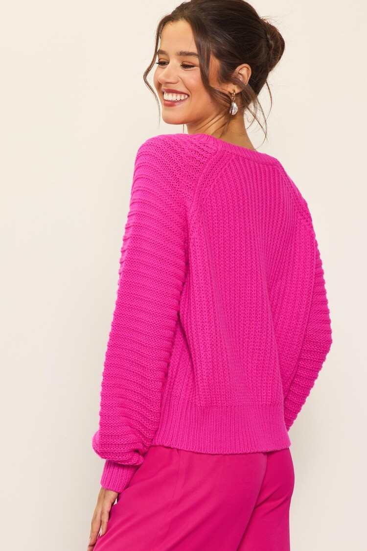 Marlyn Raglan Sweater - Amber Marie and Company