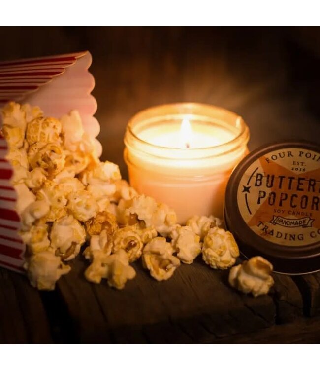 Buttered Popcorn 4 oz. Soy Candle