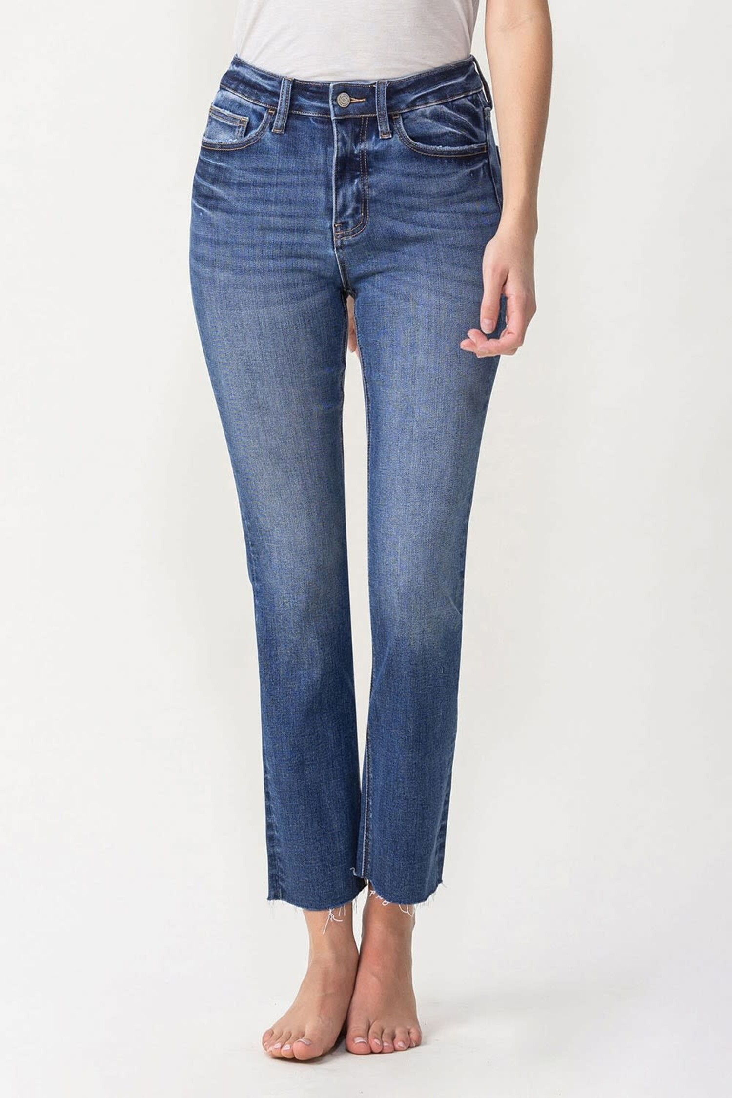 Jenny High Rise Slim Straight