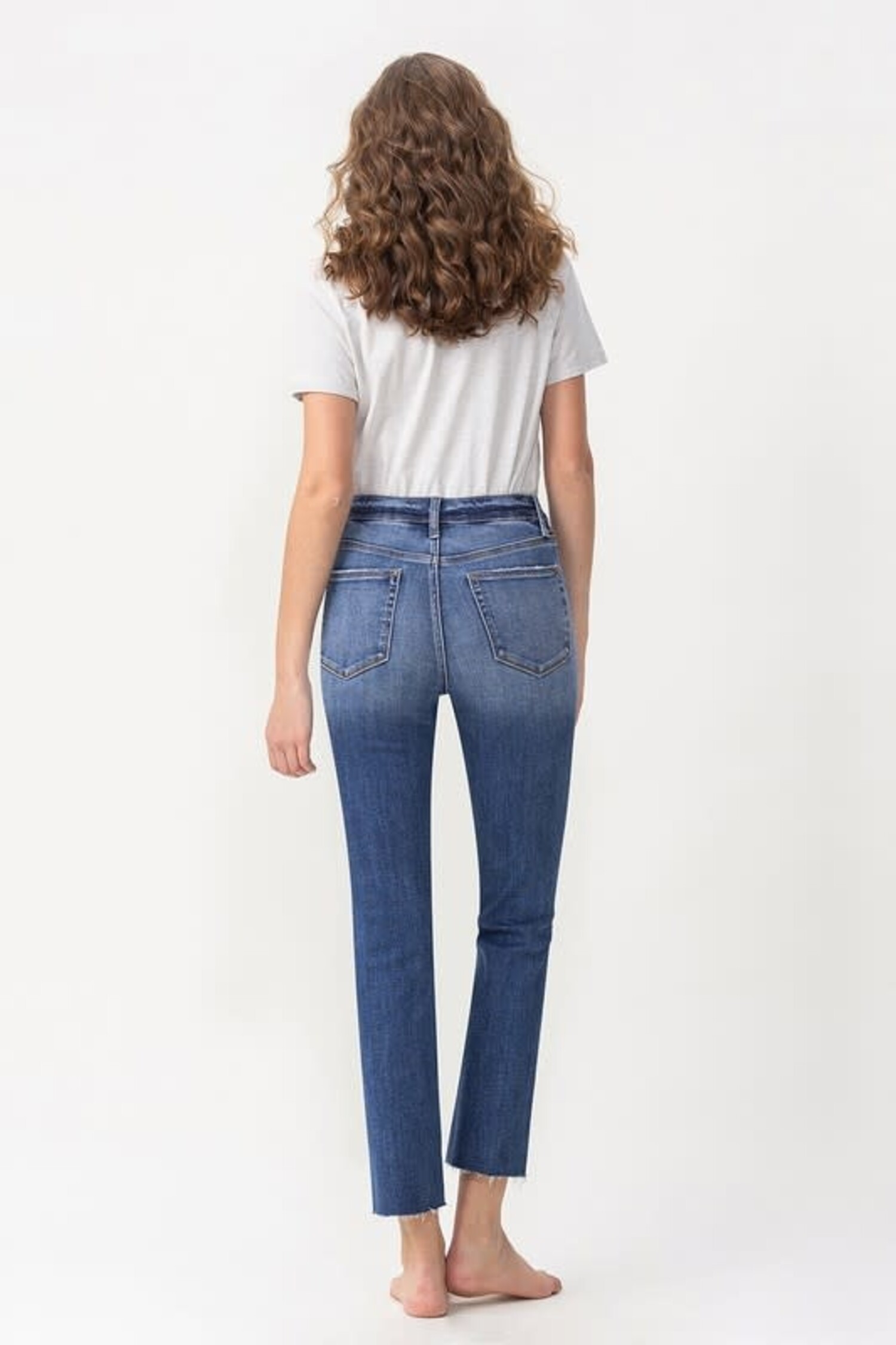 Jenny High Rise Slim Straight