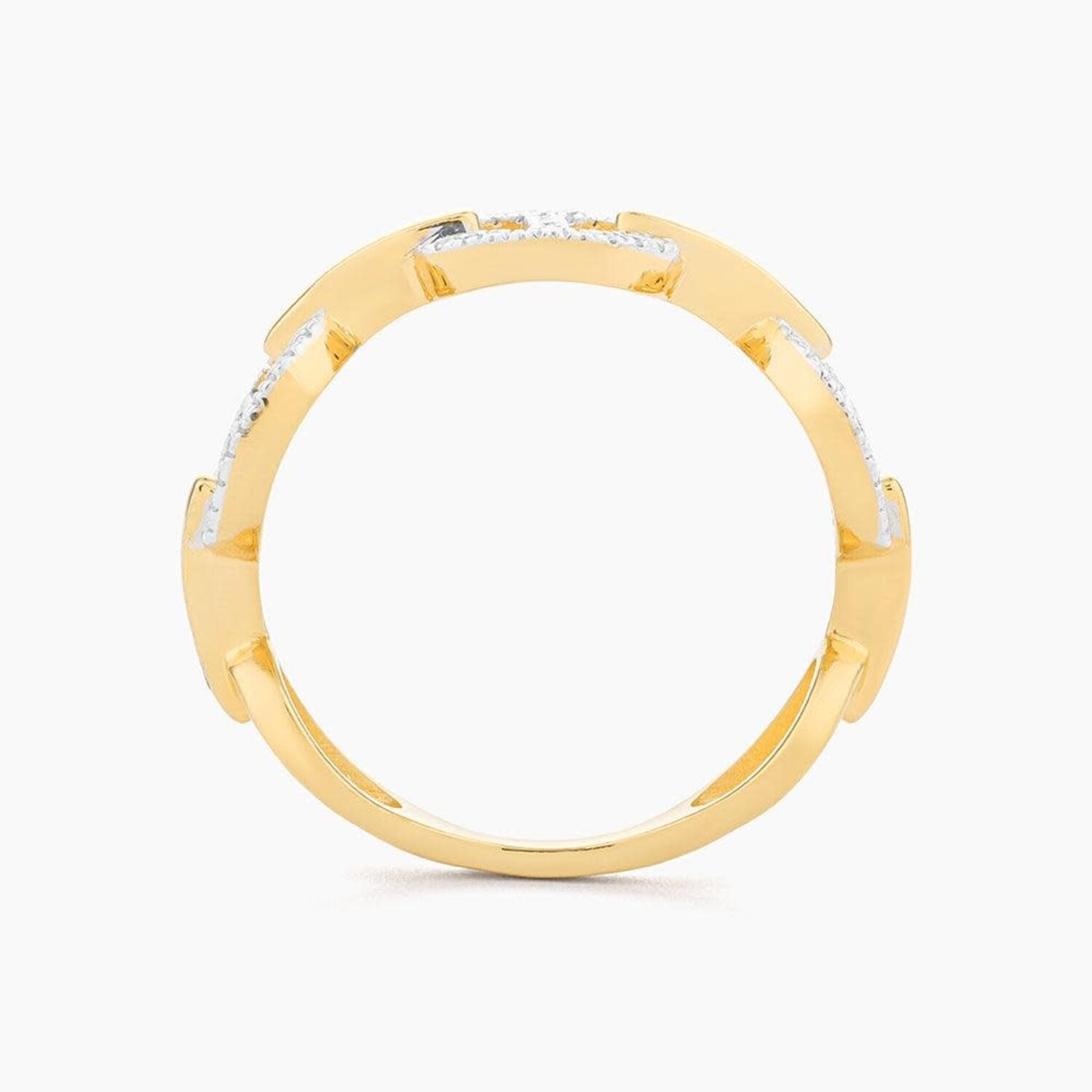 ELLA STEIN Connect The Circles Stackable Band Ring