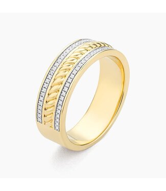 ELLA STEIN Hello Spring, Rope Stackable Ring