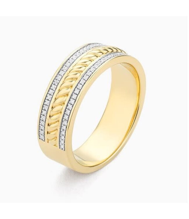 ELLA STEIN Hello Spring, Rope Stackable Ring