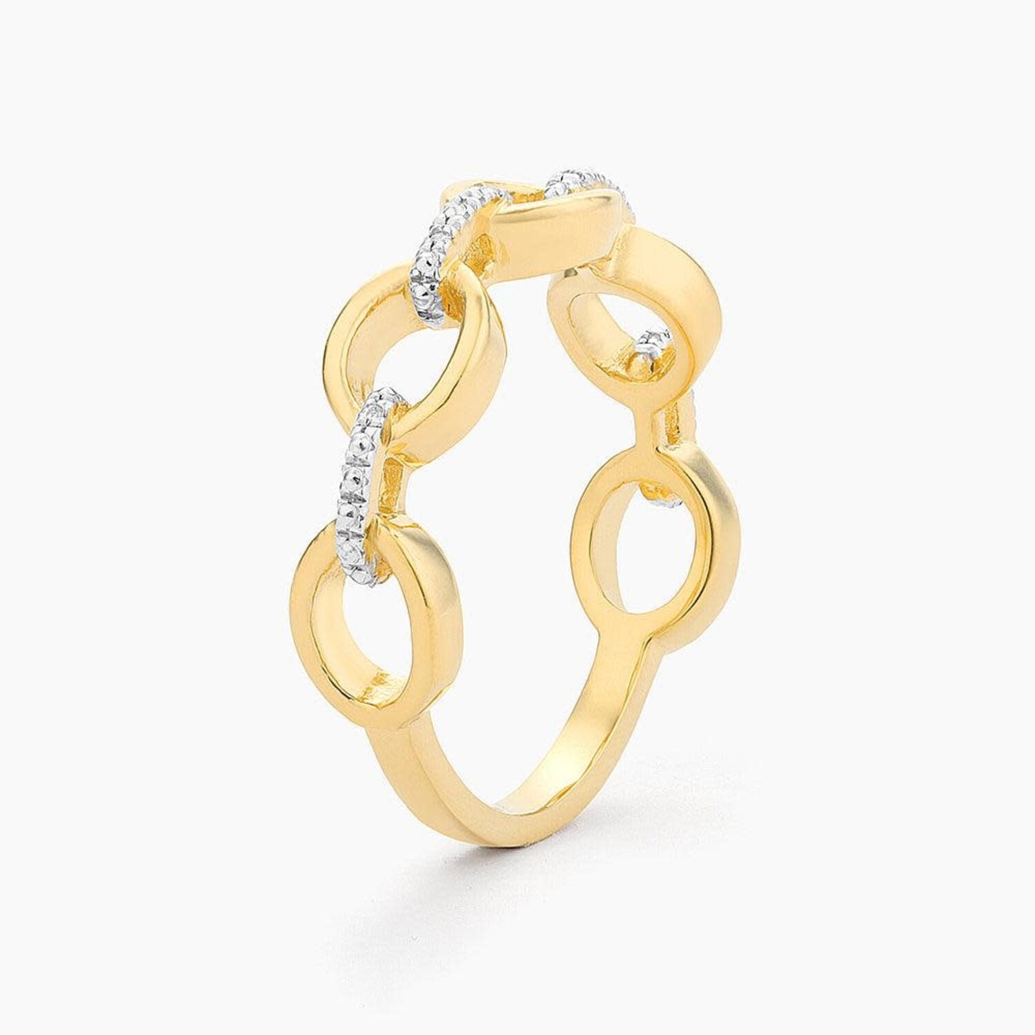 ELLA STEIN Connect The Circles Stackable Band Ring - Amber Marie and Company