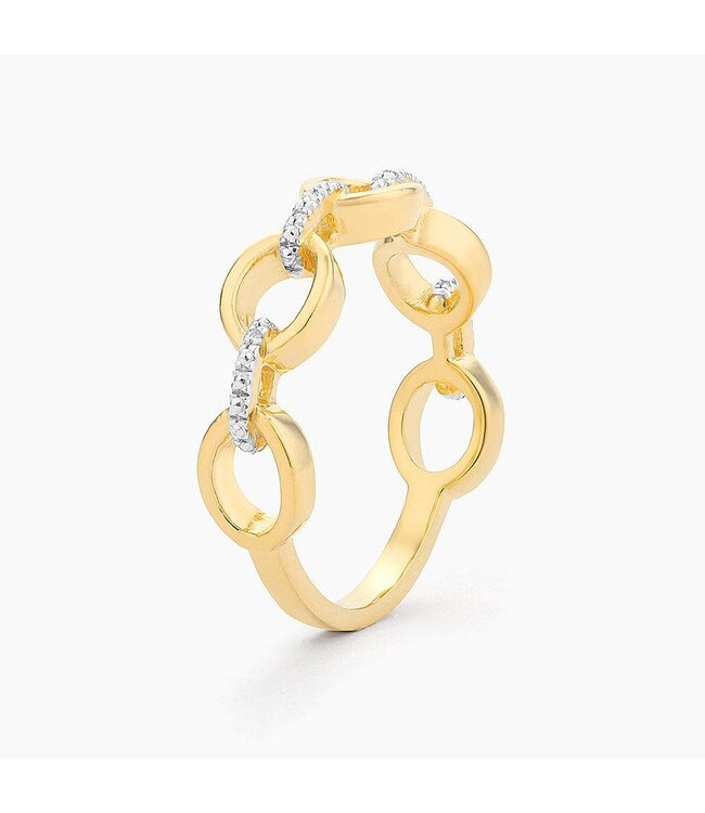 ELLA STEIN Connect The Circles Stackable Band Ring