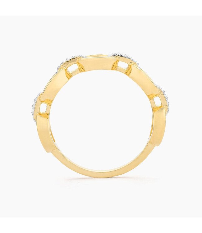 ELLA STEIN Connect The Circles Stackable Band Ring