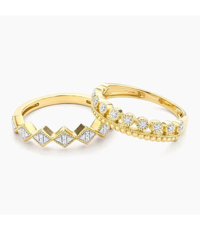 ELLA STEIN Duo Stackable Ring