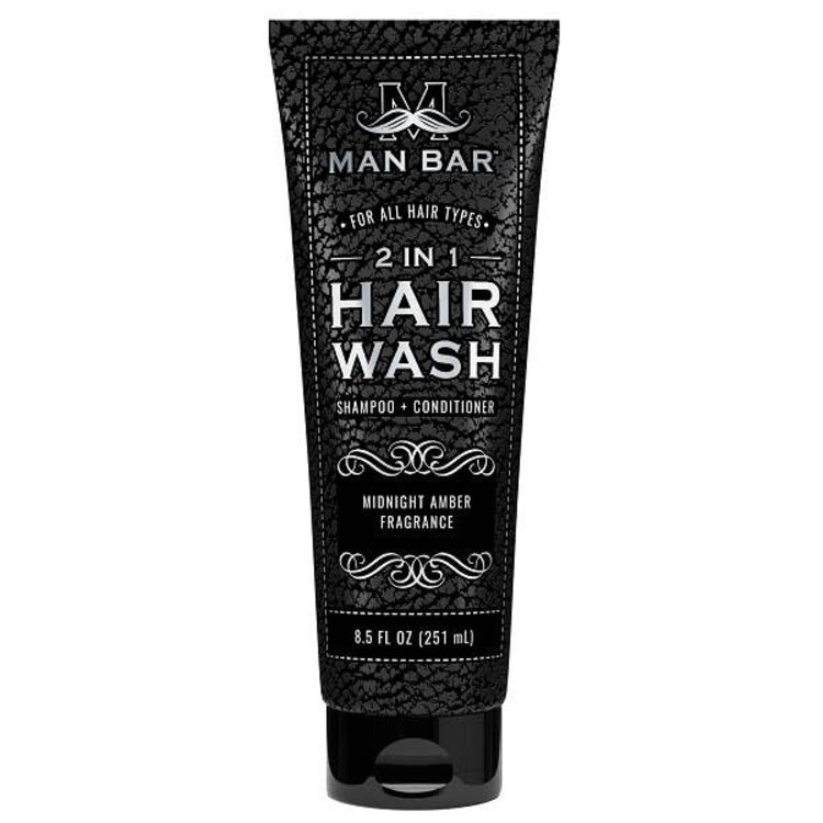 SAN FRANCISCO SOAP Man Bar 2 in 1 Hair Wash Amber Marie and Company