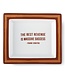 Wise Saying Gentlemen's Desk Tray