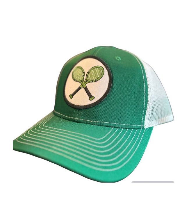 Trucker Hat Green/White Patch