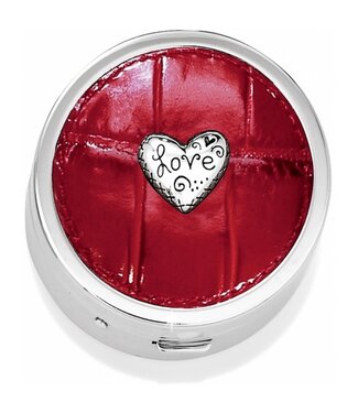 BRIGHTON Love Beat Pill Box - Red