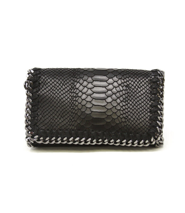 Leather Crossbody Clutch