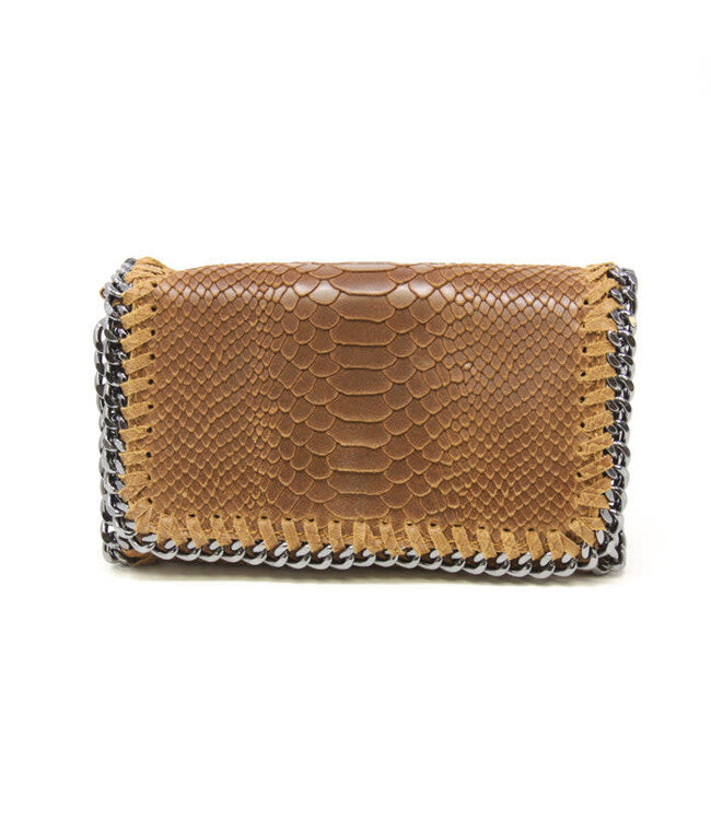Leather Crossbody Clutch