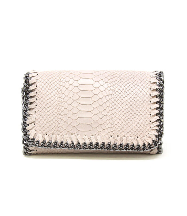 Leather Crossbody Clutch