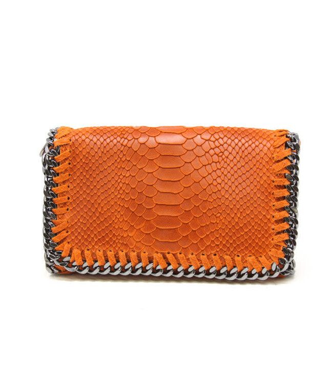 Leather Crossbody Clutch