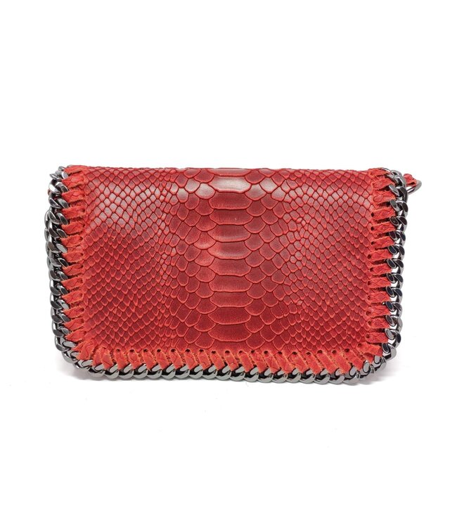 Leather Crossbody Clutch