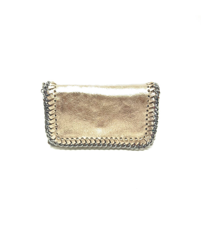 Leather Crossbody Clutch