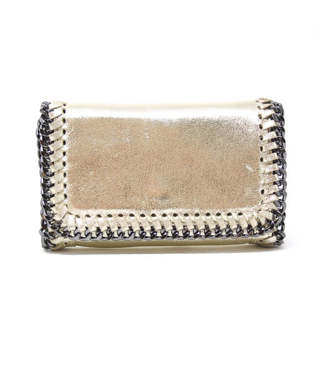 Leather Crossbody Clutch