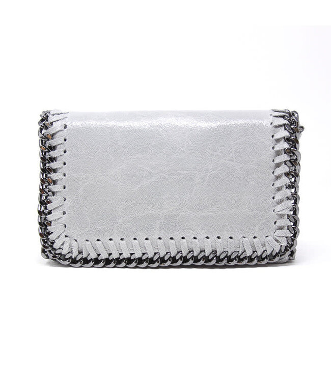 Leather Crossbody Clutch