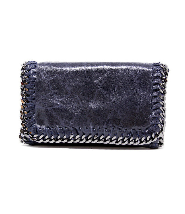 Leather Crossbody Clutch