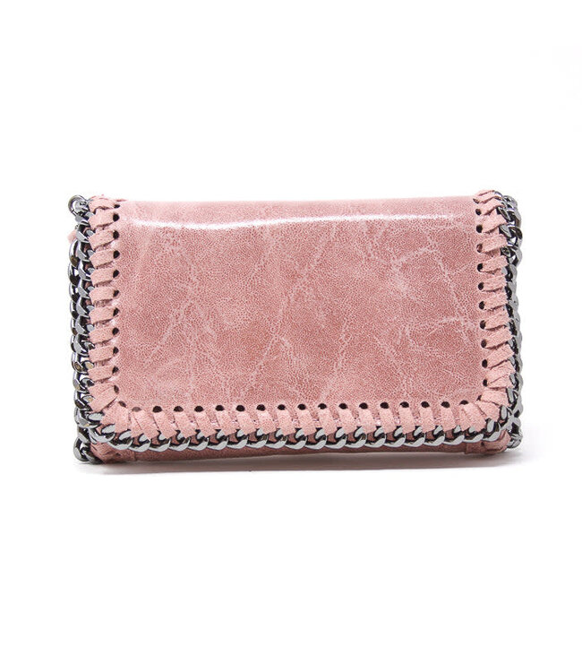 Leather Crossbody Clutch