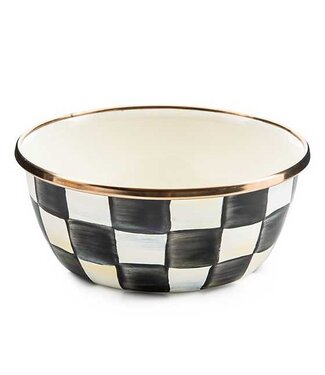 MACKENZIE CHILDS Courtly Check Enamel Pinch Bowl