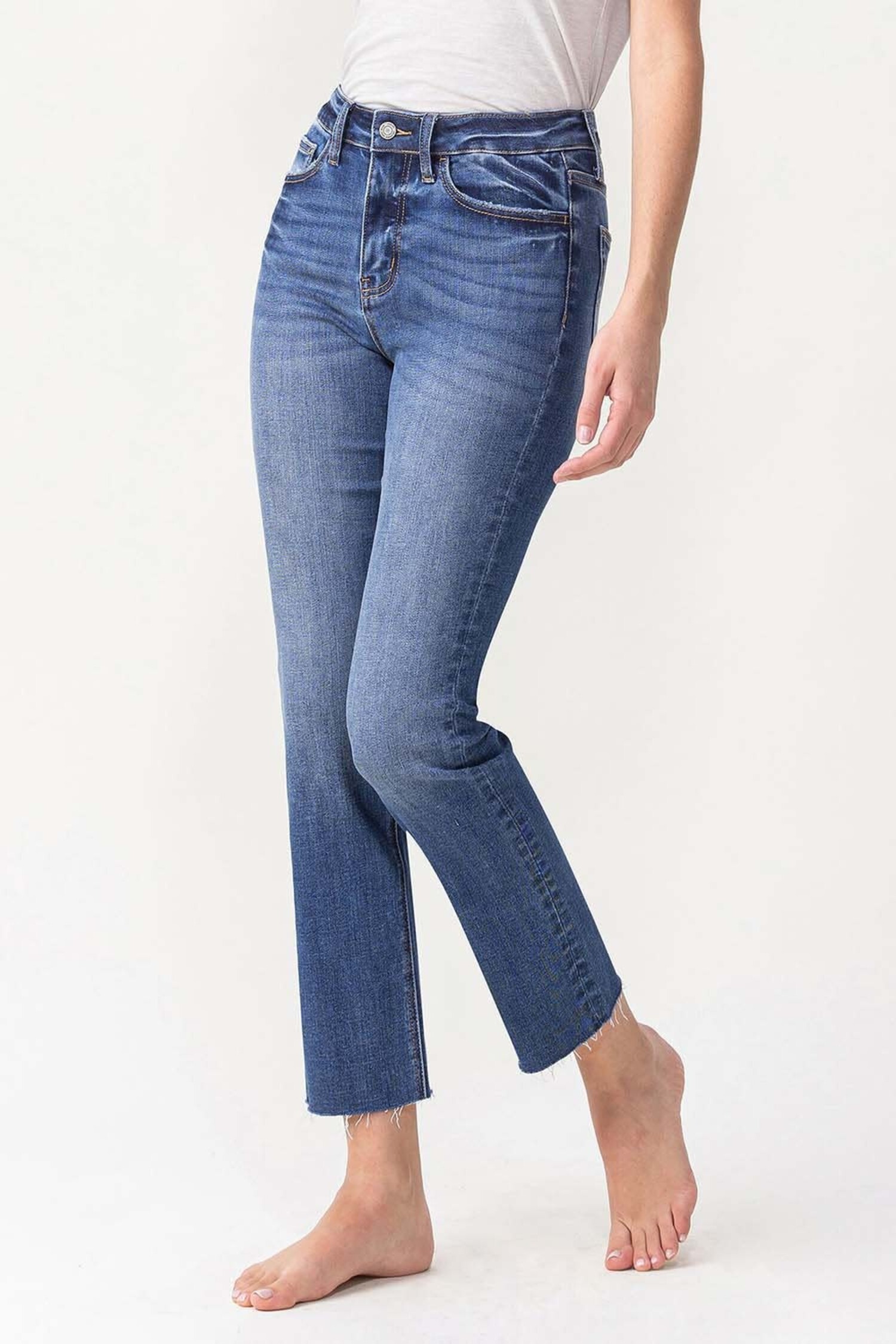 Jenny High Rise Slim Straight