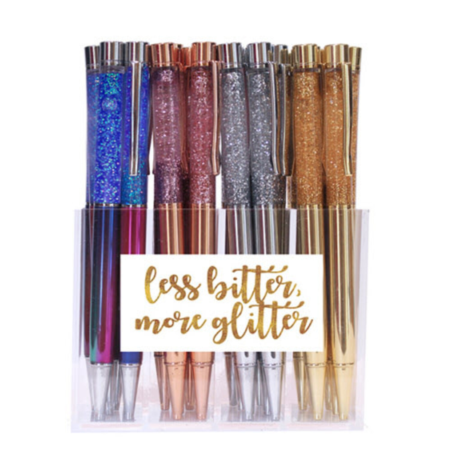 Liquid Glitter Metal Pen - Amber Marie and Company