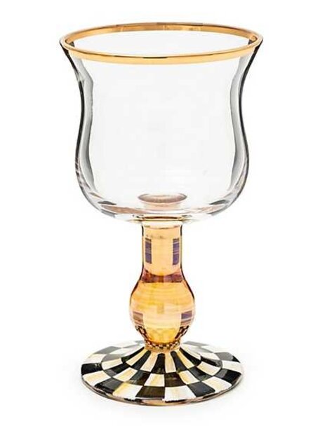 MacKenzie-Childs  Courtly Check Highball Glass, Set of 2