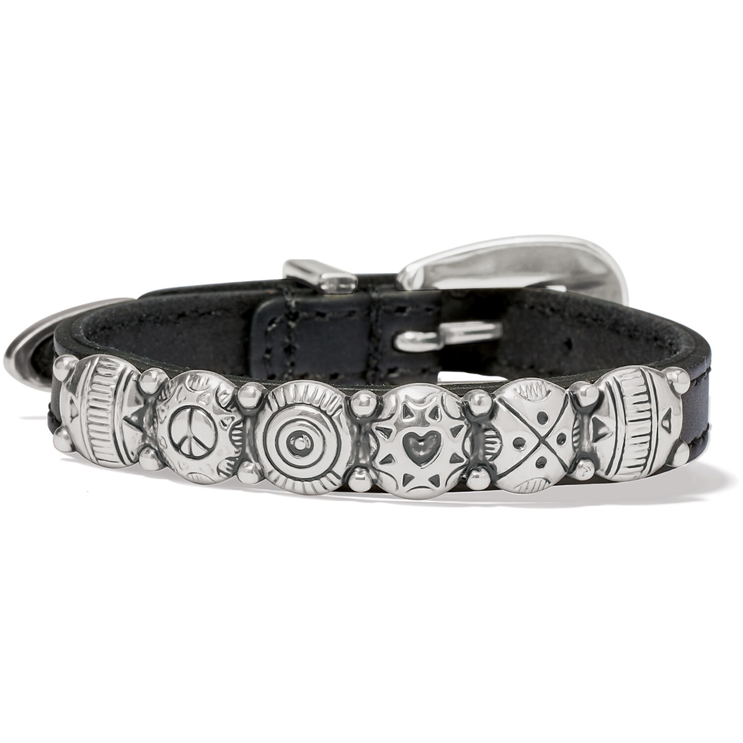 Brighton black hotsell leather bracelet