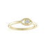 Evil Eye Gold Layers Ring