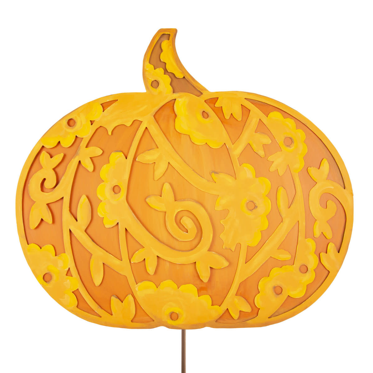 THE ROUND TOP COLLECTION Orange Lace Pumpkin Amber Marie and Company