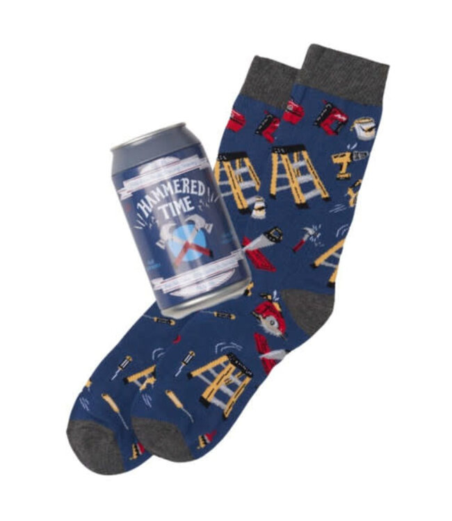 HATLEY LITTLE BLUE HOUSE INC. Men's Beer Can Socks