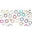 Print Collection - Silicone Big O® Key Ring