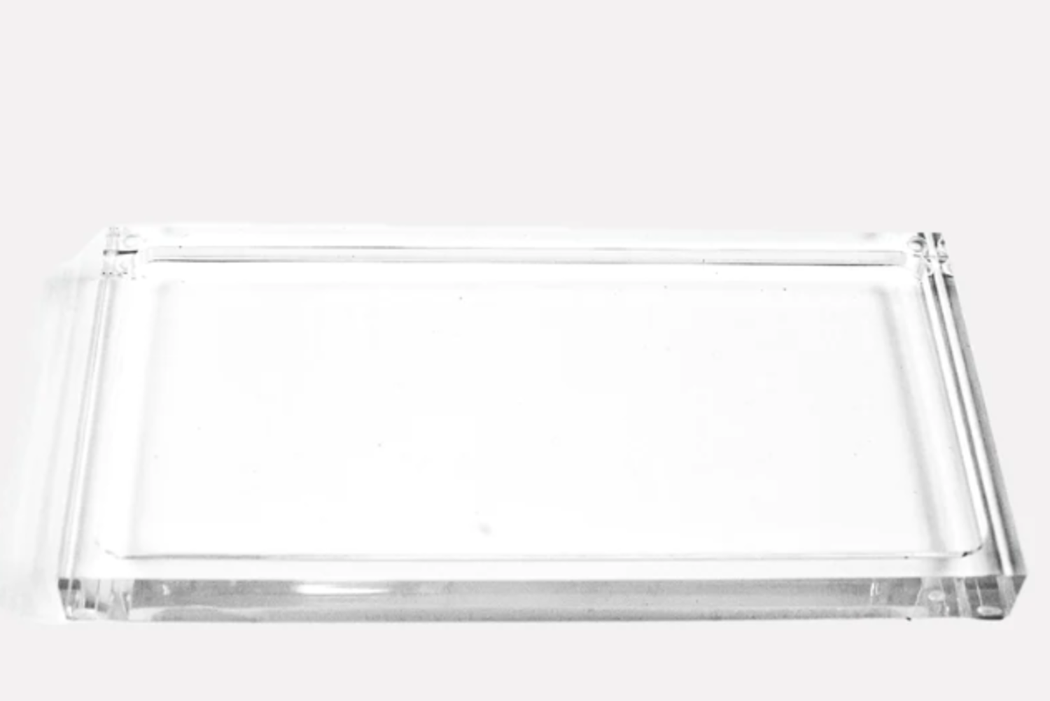 Lucite Tray Amber Marie and Company
