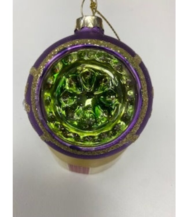 Reflector Orn, Glass 2.5" - 2.75"