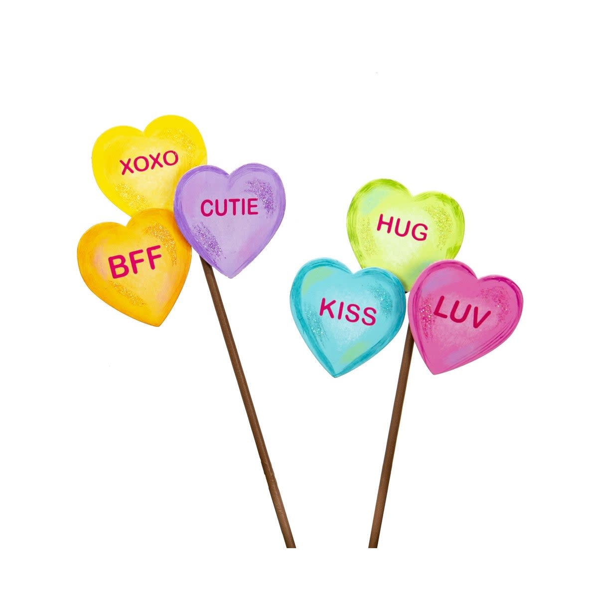 THE ROUND TOP COLLECTION Talking Triple Heart Stakes Amber Marie and