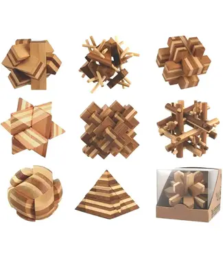 Bamboo Puzzles - Sold Individually