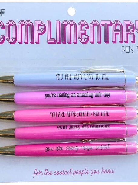 Fine Tip Pen Set, Colorblock - Amber Marie and Company