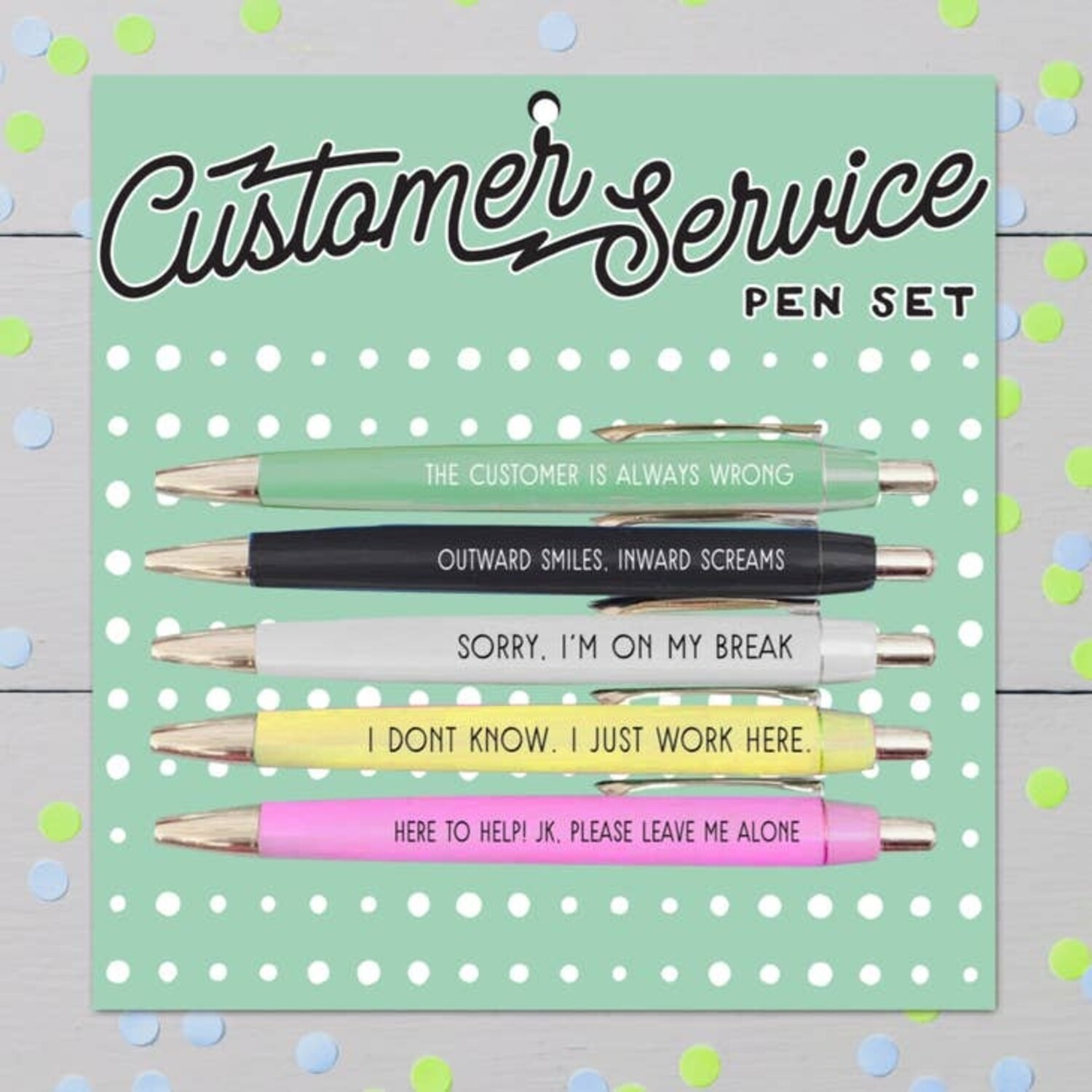 Customer Service Pen - Sold as Set