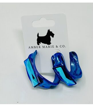 Funky Crystal Color Hoop